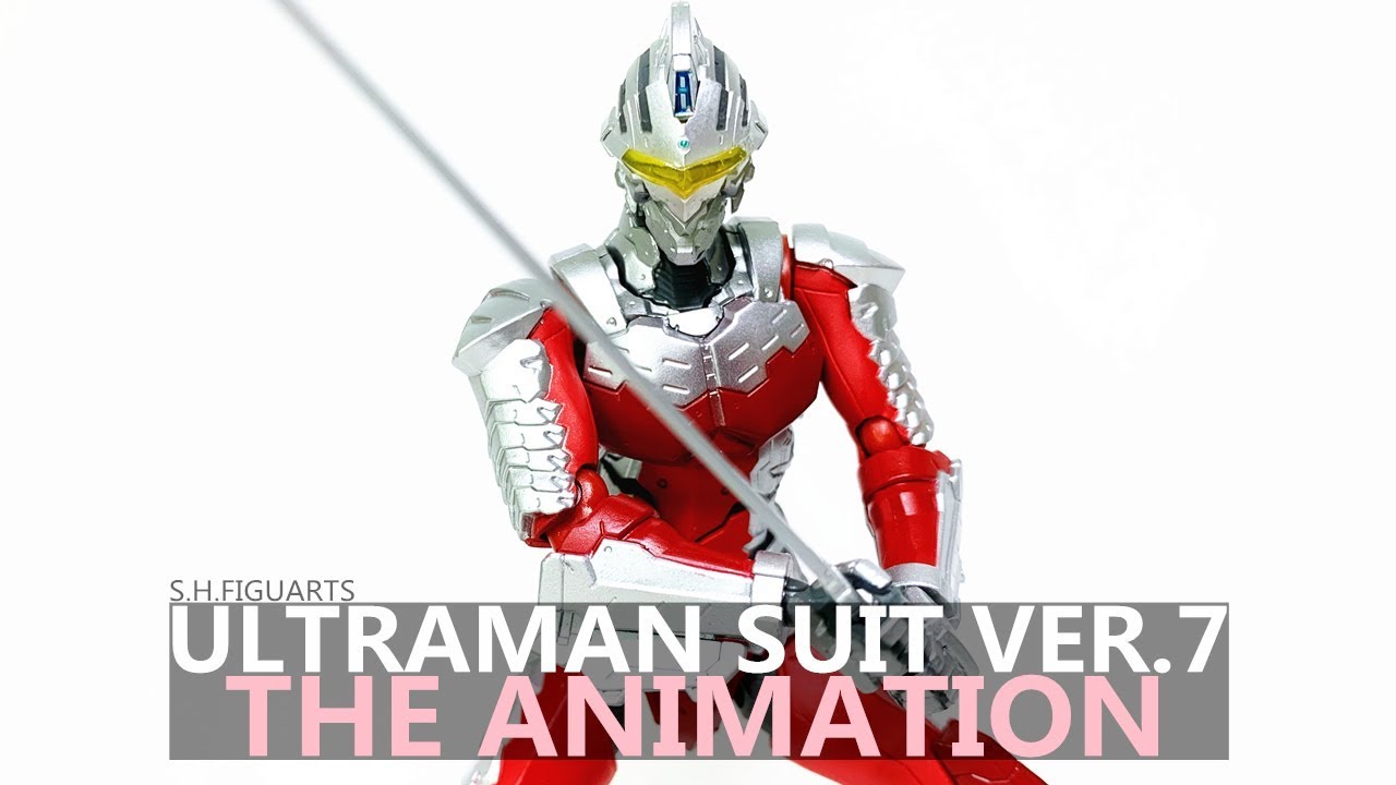 S.H.Figuarts Ultraman Suit Ver.7 - The Animation (Unbox&Review&Comparison)