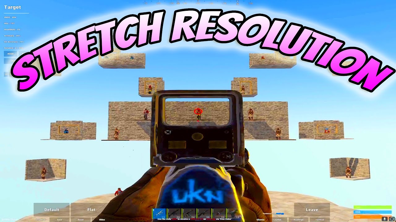HOW TO GET STRETCH RESOLUTION ON RUST AFTER PATCH (2023)
