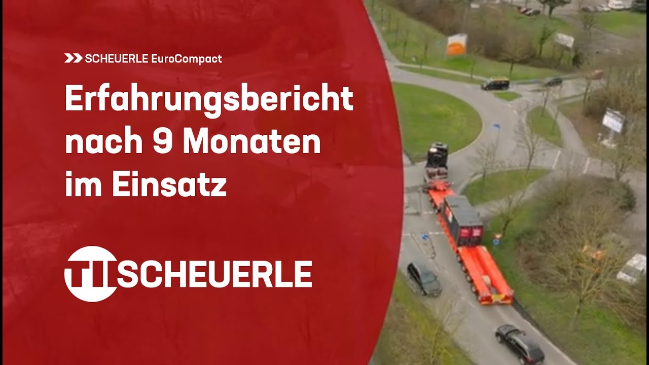 Auf Achse mit MAN: Erfahrungsbericht nach 9 Monaten SCHEUERLE EuroCompact