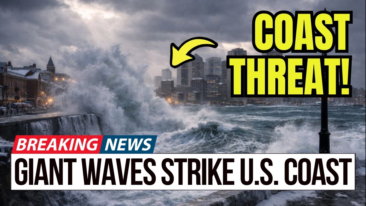 Monster Waves Batter the California Coast as Storm Conditions Intensify