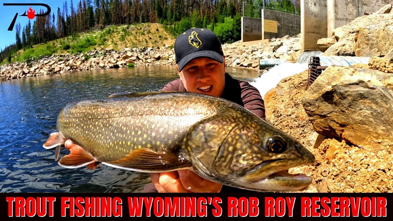 Trout Fishing Wyoming's Rob Roy Reservoir