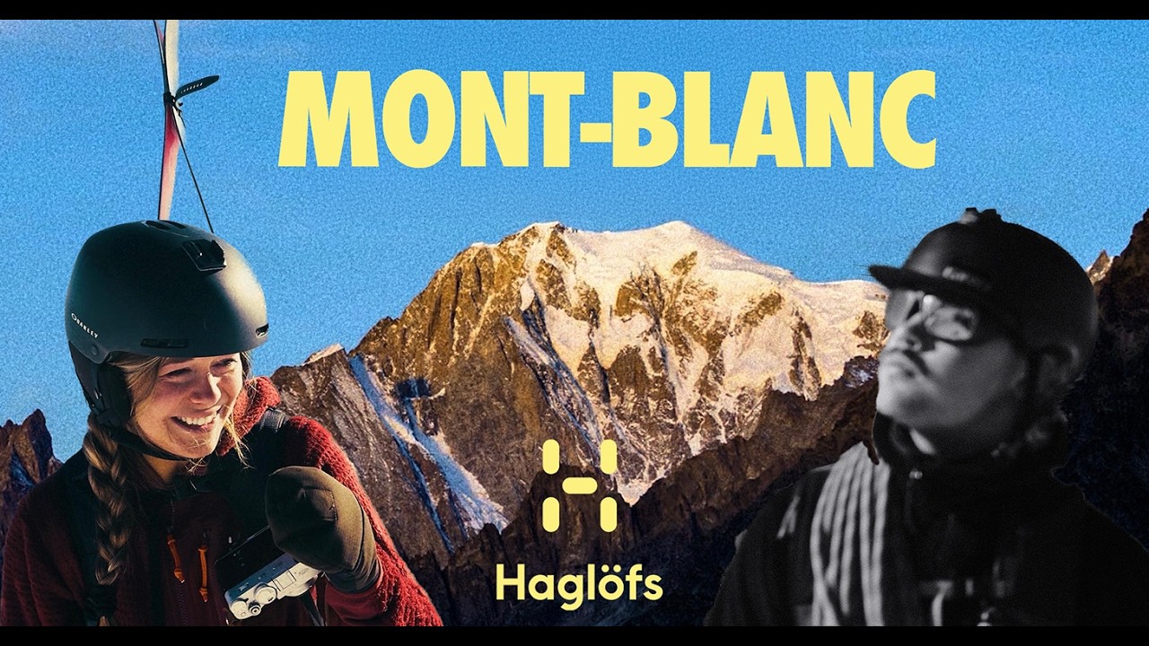 SKIING DOWN MONT-BLANC