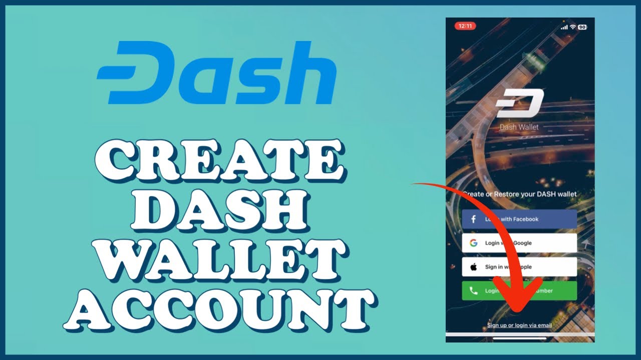 How to Sign Up Dash Wallet Account 2024? Open New Dash Wallet Account