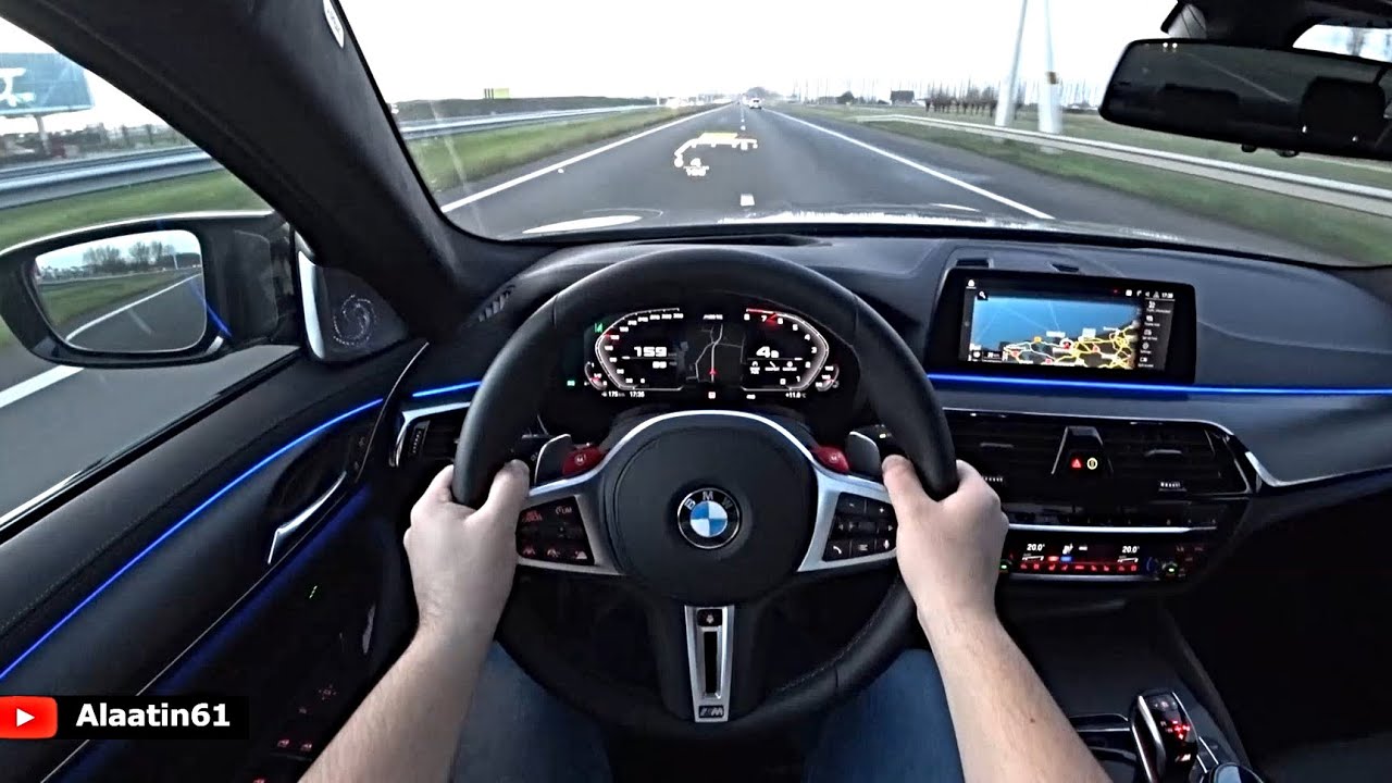 The New BMW M5 Competition 2020 POV Test Drive