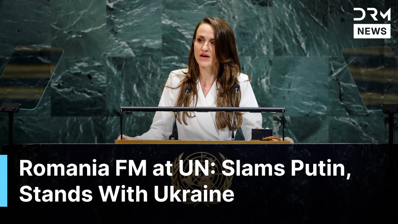«Агрессивная война должна прекратиться», Румыния резко раскритиковала Путина в ООН и посылает сер...