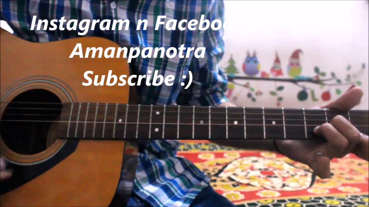 Zara Zara Mehakta Hai - Romantic Guitar Cover Lesson chords SONG