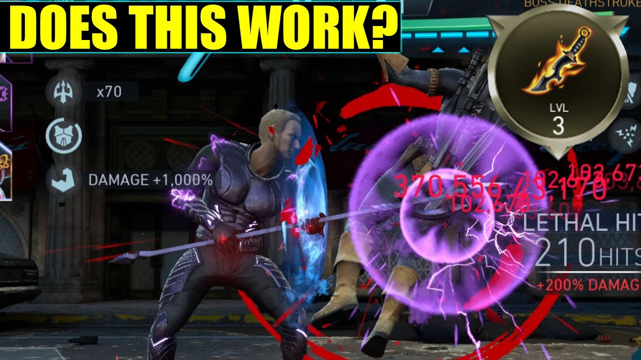 I Tried Kamidogu Dagger ORM Injustice 2 Mobile