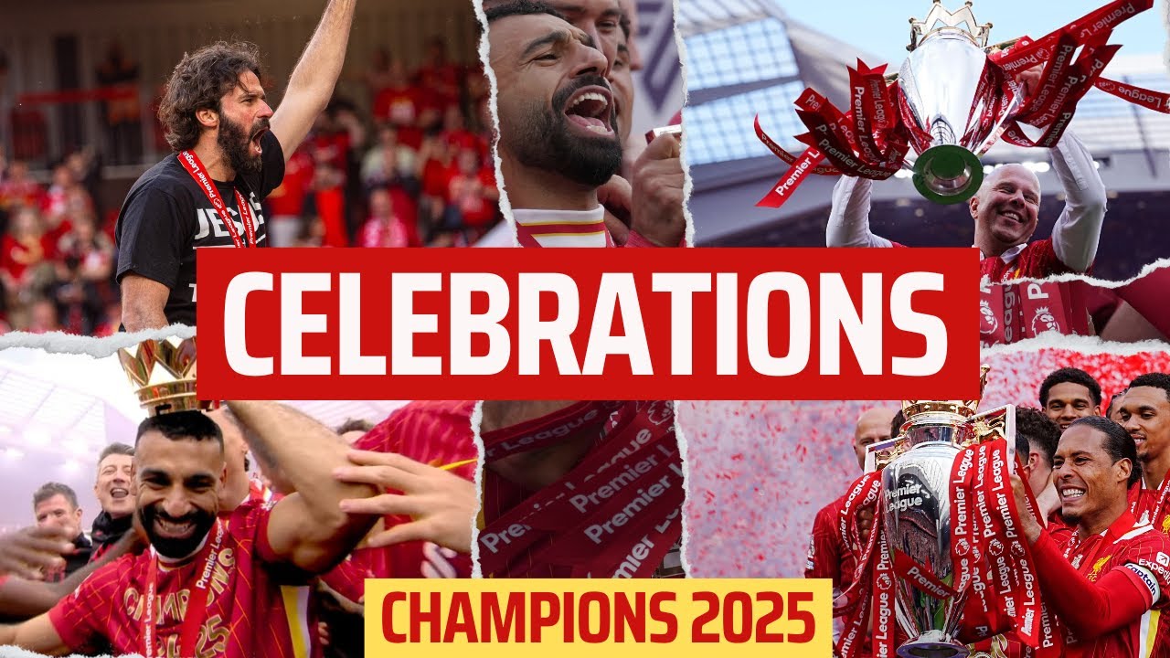 LIVERPOOL CHAMPIONS CELEBRATIONS
