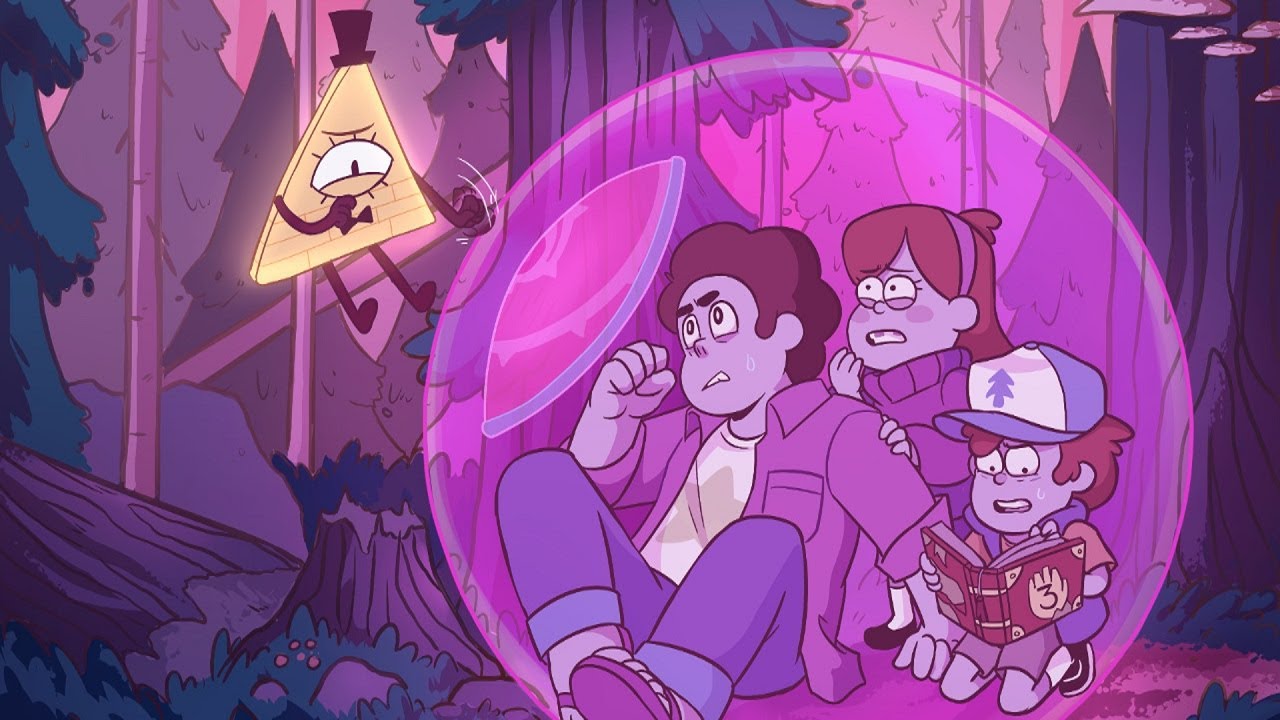 Steven vs Bill Cipher - Steven Universe x Gravity Falls Crossover AU comic dub