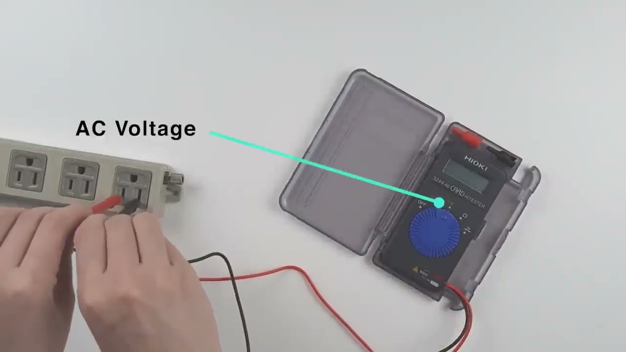 HIOKI 3244-60 Card HiTester Pocket Digital Multimeter