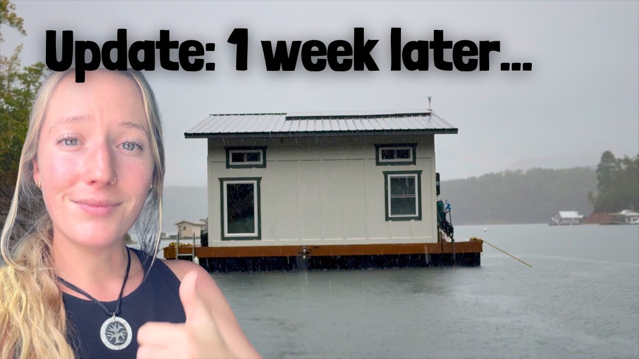 Последствия трагедии «Элен» на западе Северной Каролины + о нашем плавучем доме...