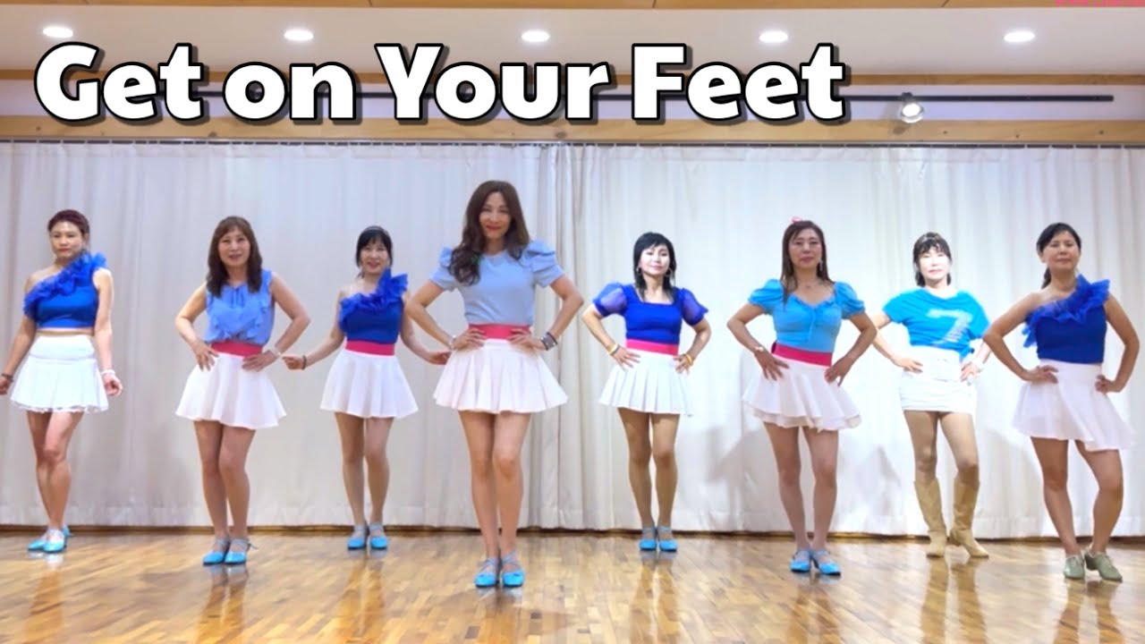 Get on Your Feet Linedance/ Improver/ 겟 온 유어 피트 라인댄스