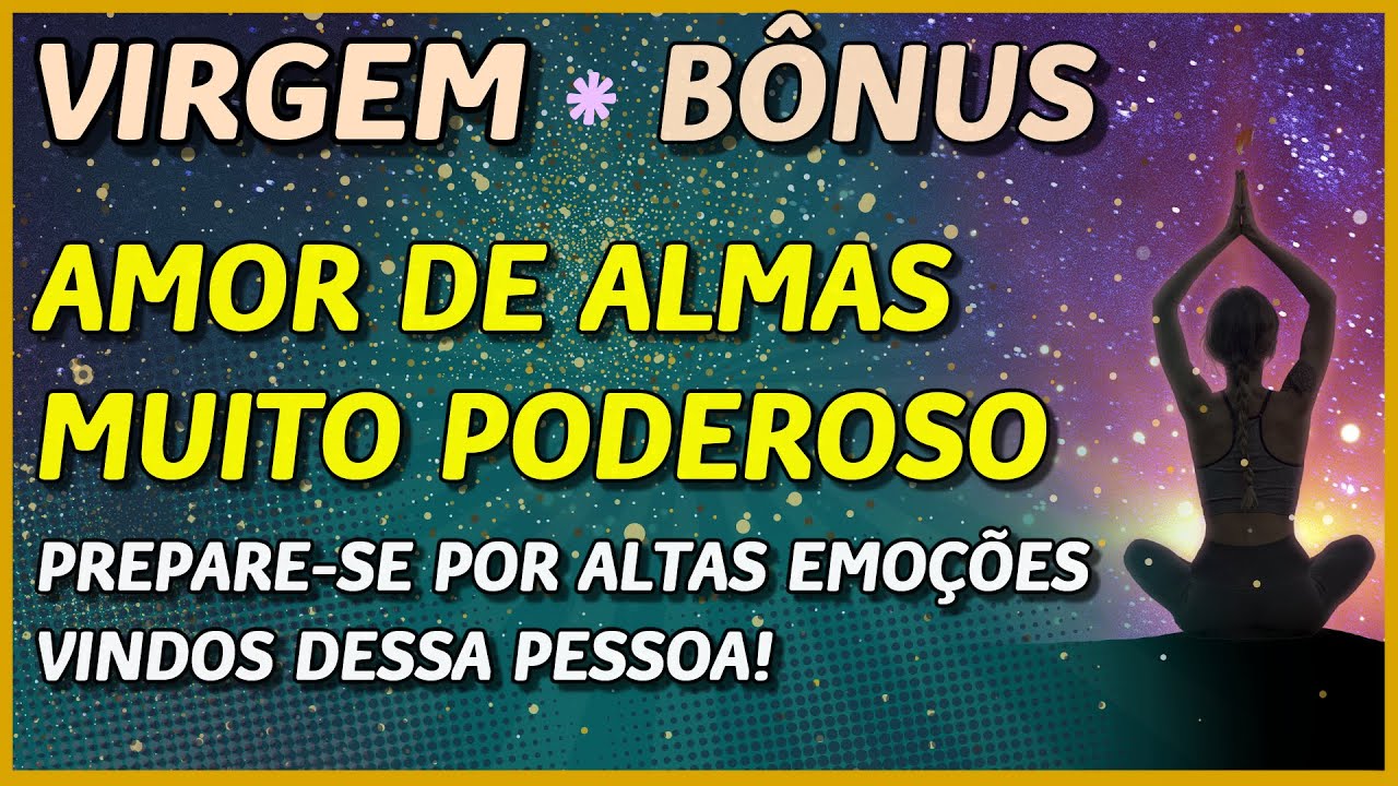 VIRGEM ♍️ // CONEXÃO DE ALMAS MUITO FORTE! 😍👩‍❤️‍👨💖- MUITAS EMOÇÕES VINDAS DESSA PESSOA! 💖💖
