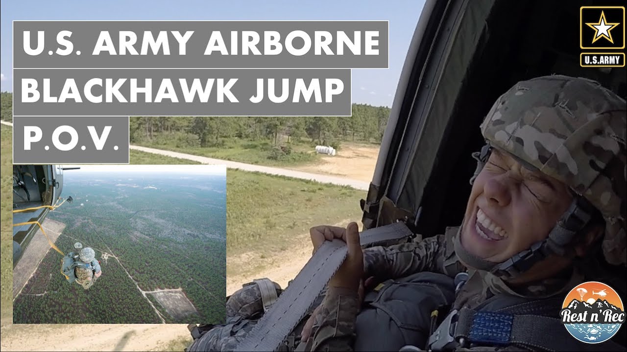 Airborne Point of View: Blackhawk Jump