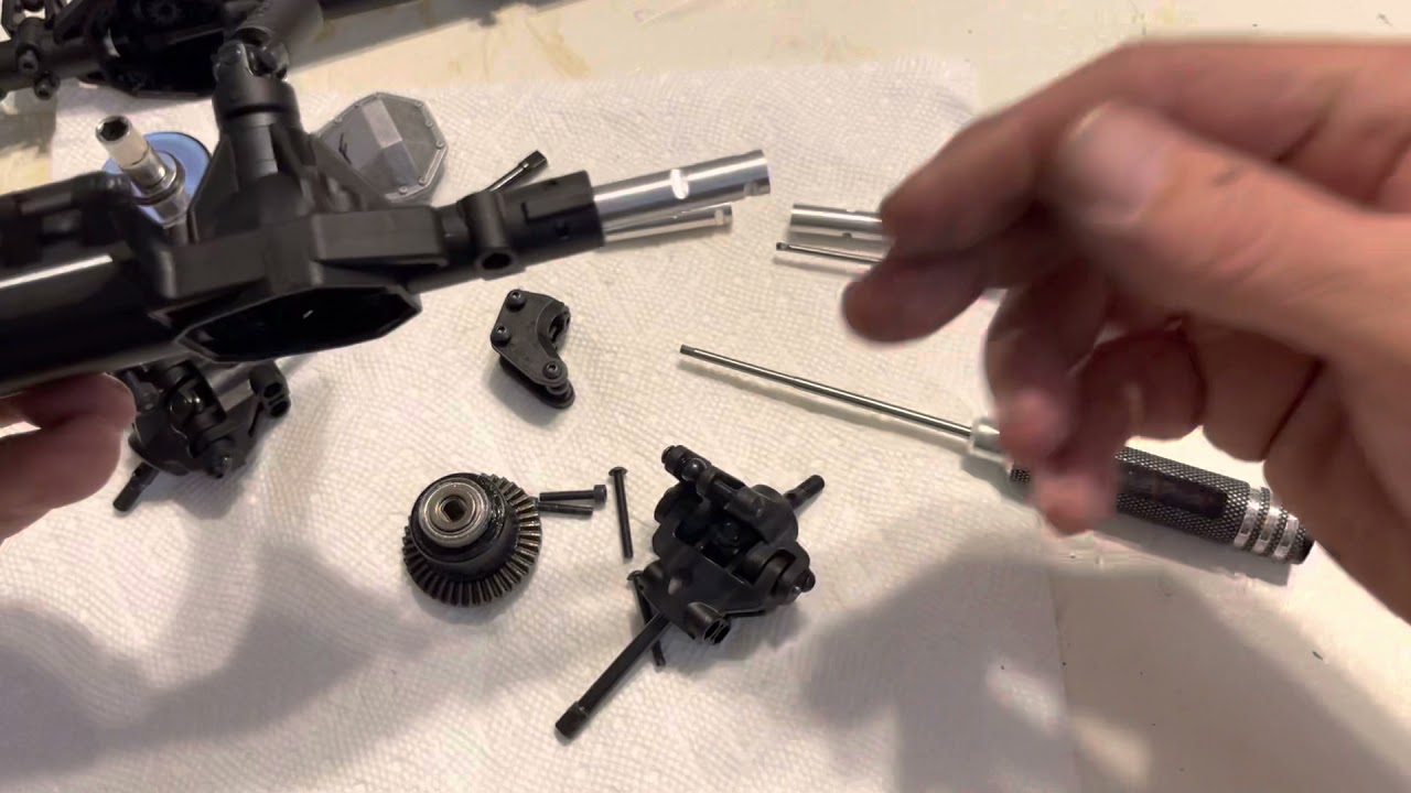 Axial ryft rbx10 broken  axles tubes, how to add stiffen tubes braces