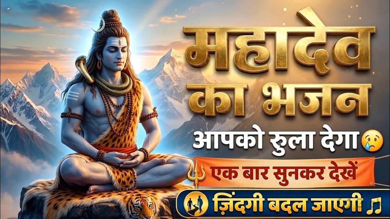 जिसे दुनिया ने ठुकराया… उसे महादेव ने अपनाया 🔱 | Heart Touching Shiv Bhajan | Har Har Mahadev