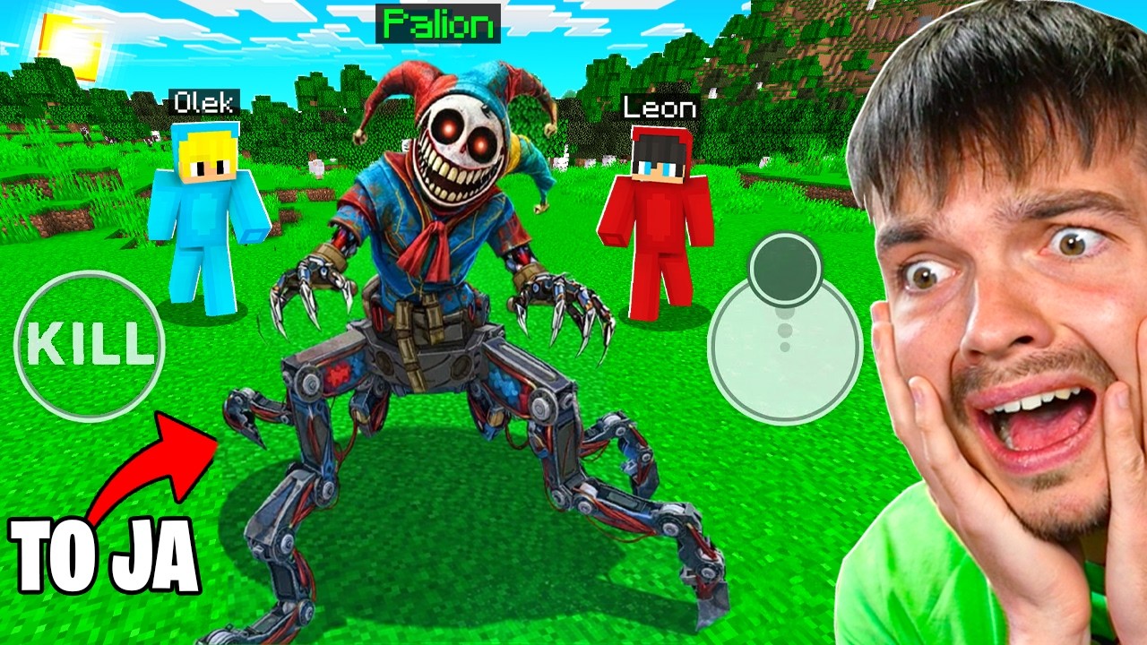 GRAM JAKO STRASZNE POSTACIE z POPPY PLAYTIME 5 w Minecraft!