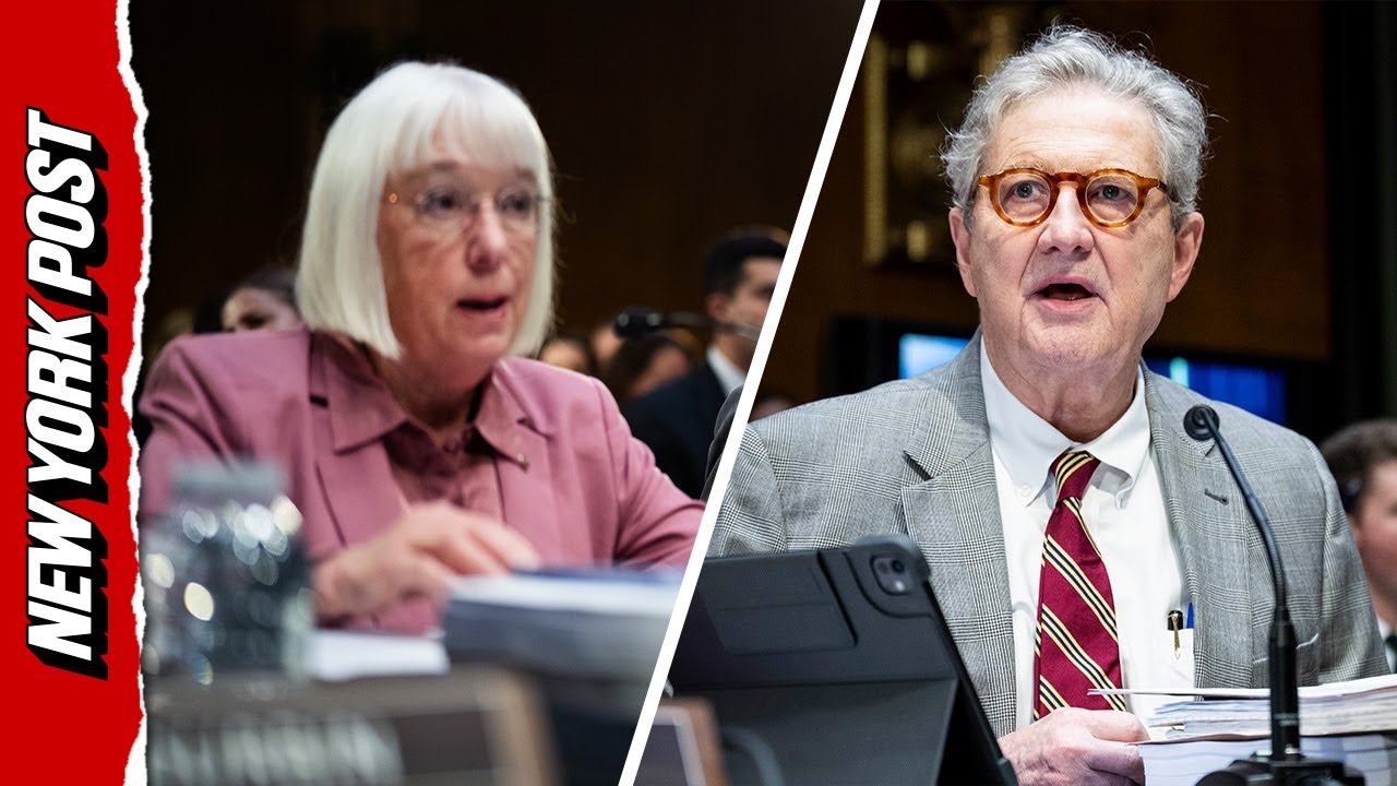 Sen. Kennedy SLAMS Patty Murray's claim that Trump was bribed with Qatari jet
