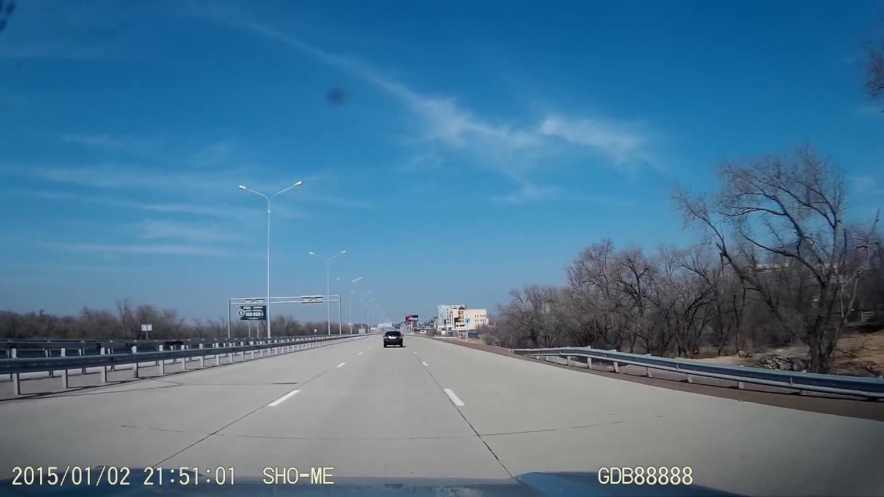 Kazakstan. The roads. Капчагайская трасса 21 марта 2017 года