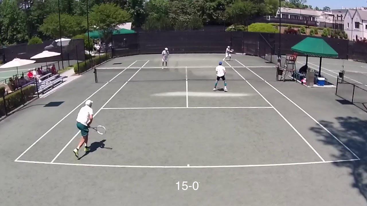 Men's 65 Doubles Final Atlanta Senior Invitational Category  2