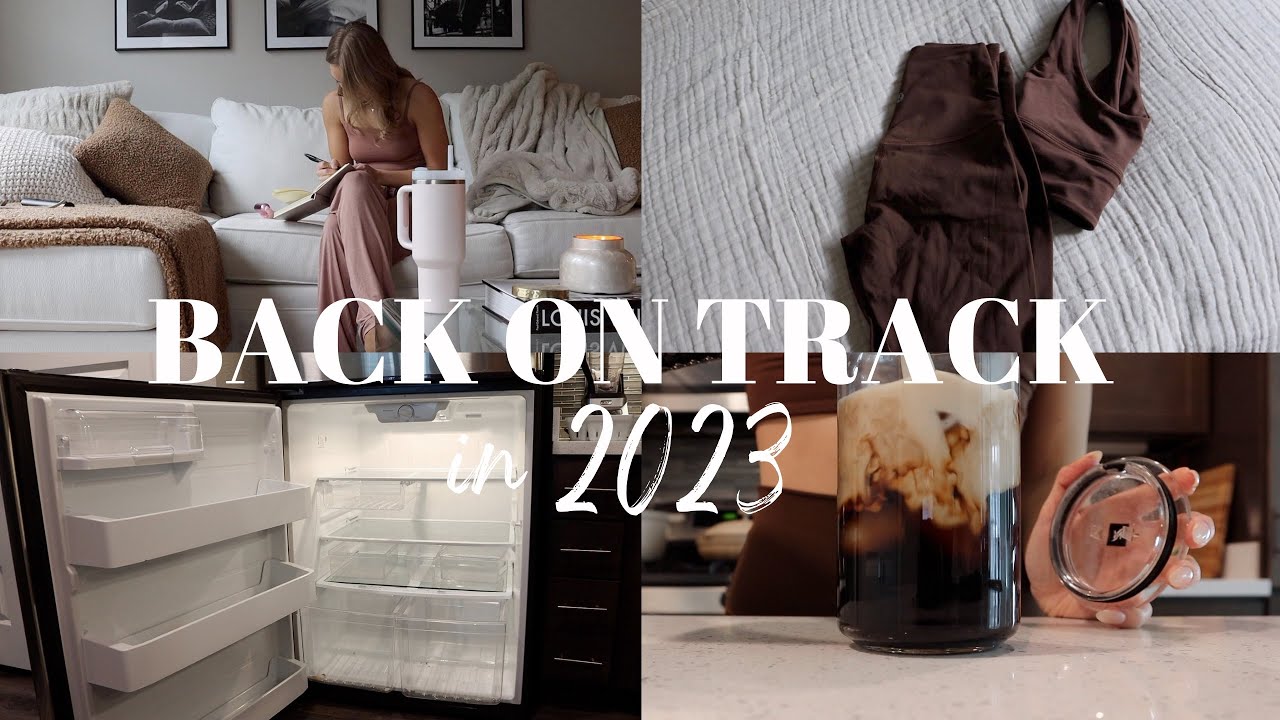GETTING BACK ON TRACK in 2023!! overcoming gym fears, prioritizing peace & healthier habits!