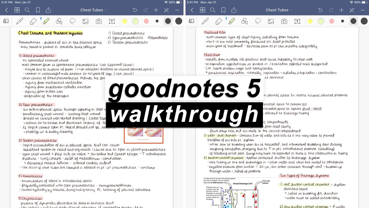 GoodNotes 5 Walkthrough |  iPad
