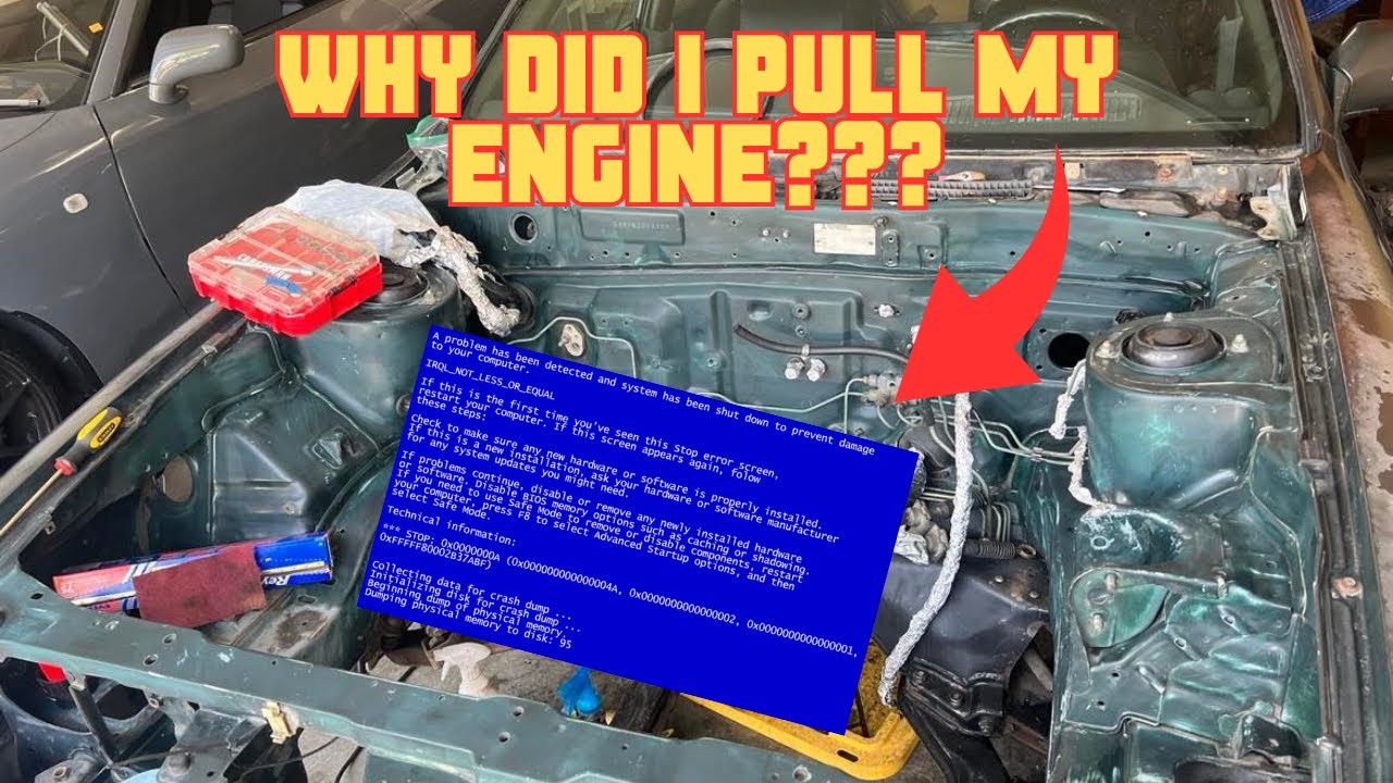 Galant VR-4 rebuild | Why did I pull my engine?
