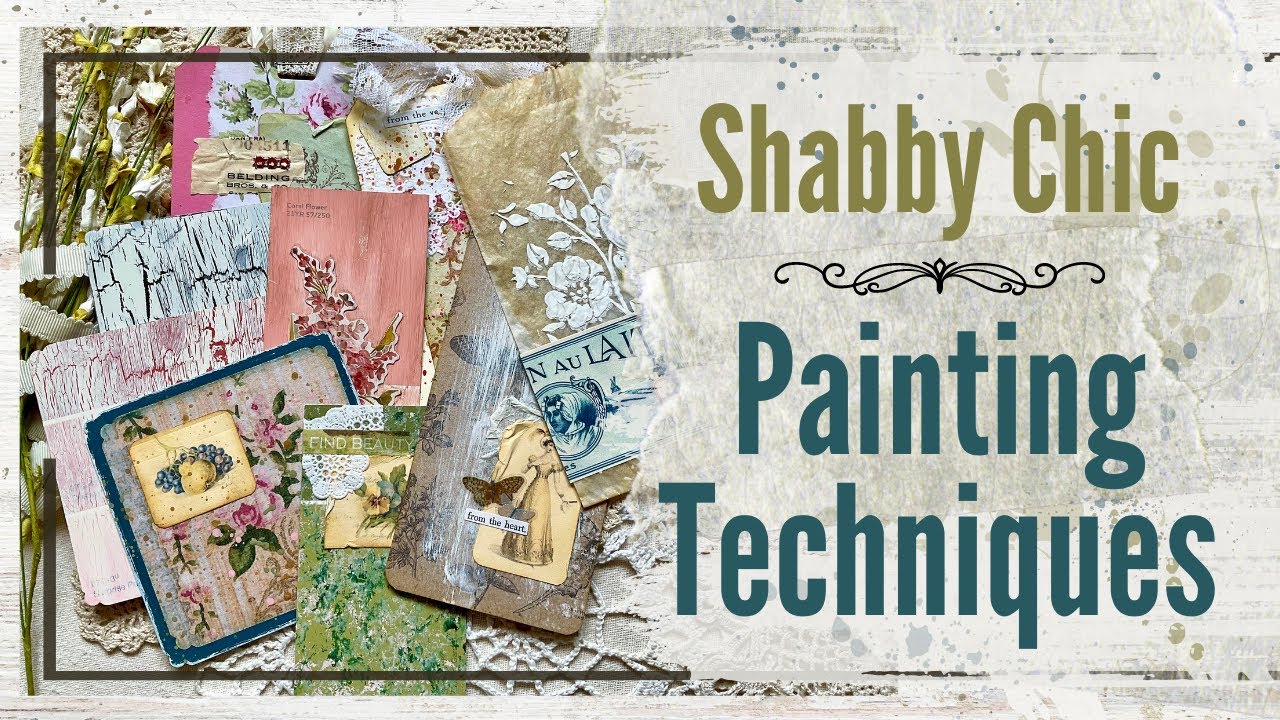 It's Like Magic! Shabby Painting Techniques for Junk Journals