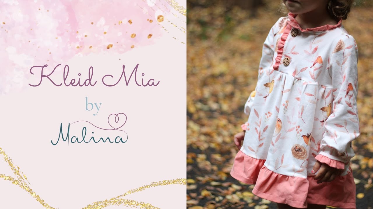 Videon&auml;hanleitung Kleid Mia Malina Schnittmuster