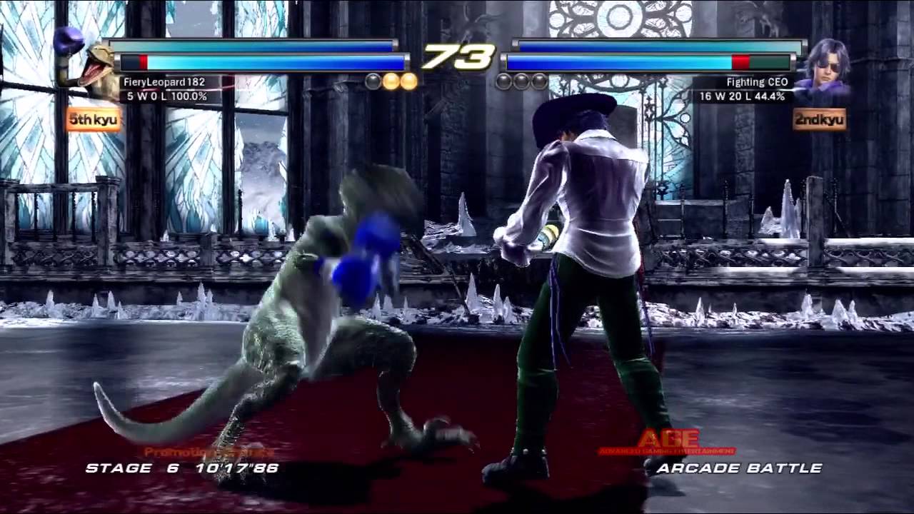 Tekken Tag Tournament 2 - [Medium - Arcade Battle] - Alex & Roger Jr. Playthrough