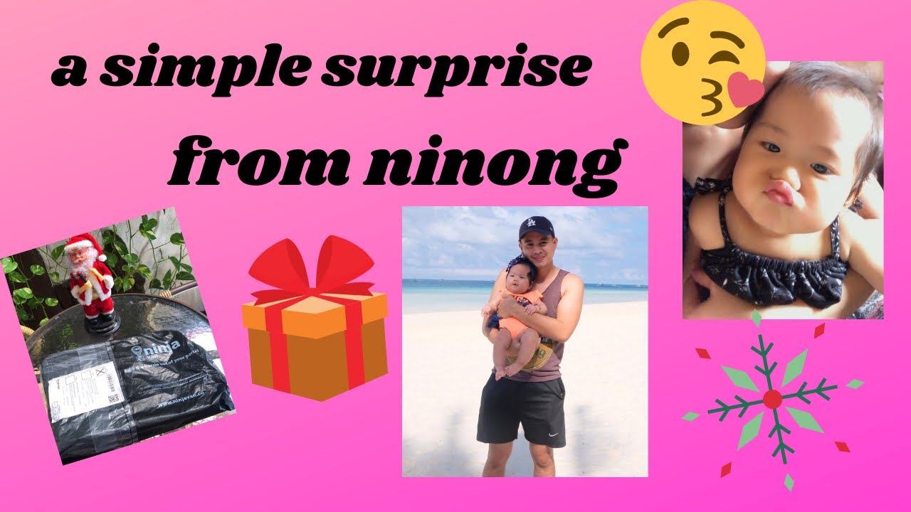 Unboxing | a surprise gift from ninong | isla karlsey ❤️