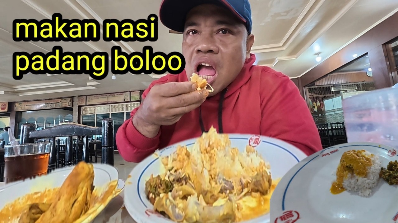 Mukbang nasi padang bolooo