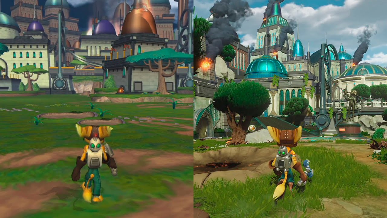 Ratchet & Clank | Original VS Remake Comparison | Comparativa PS2/PS4