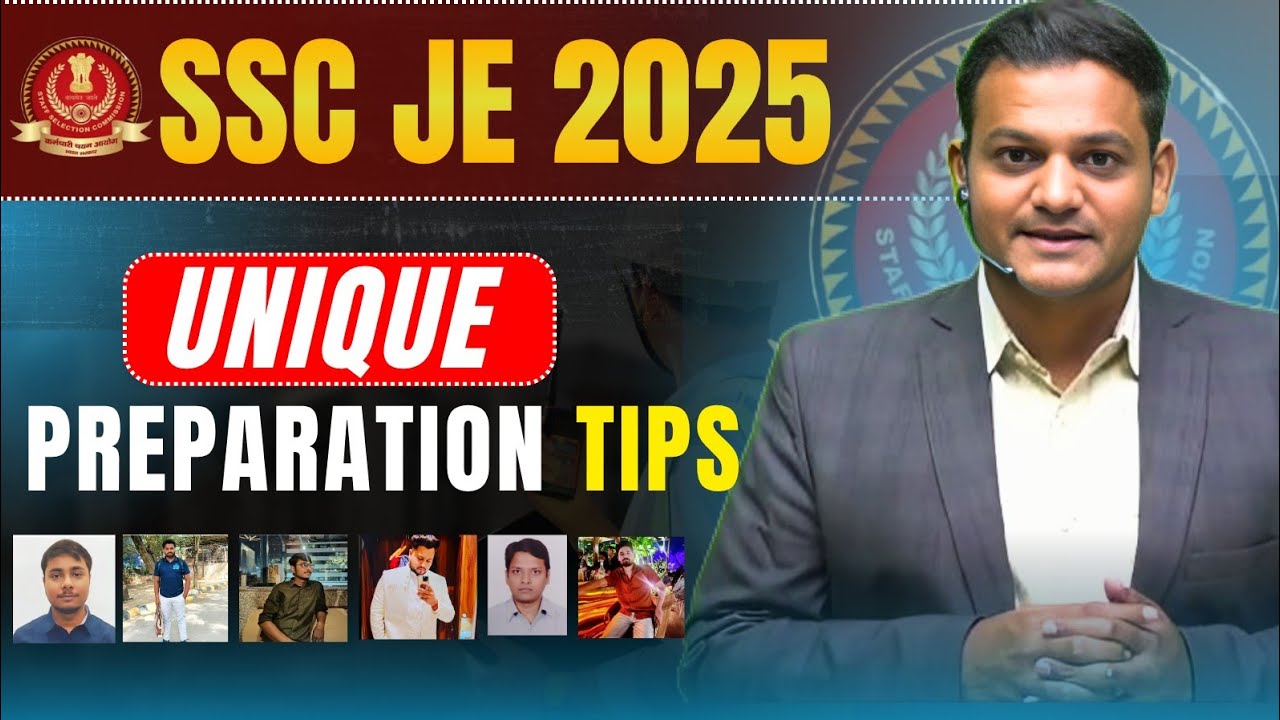 How to Prepare for SSC JE in 2025 (Study Plan & Strategy) #sscje