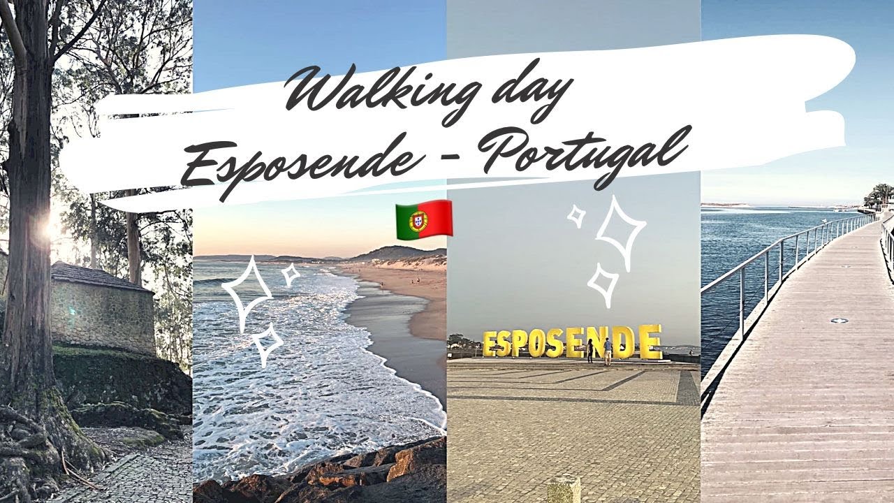 Walking Tour 4k - Esposende, Braga - Portugal!