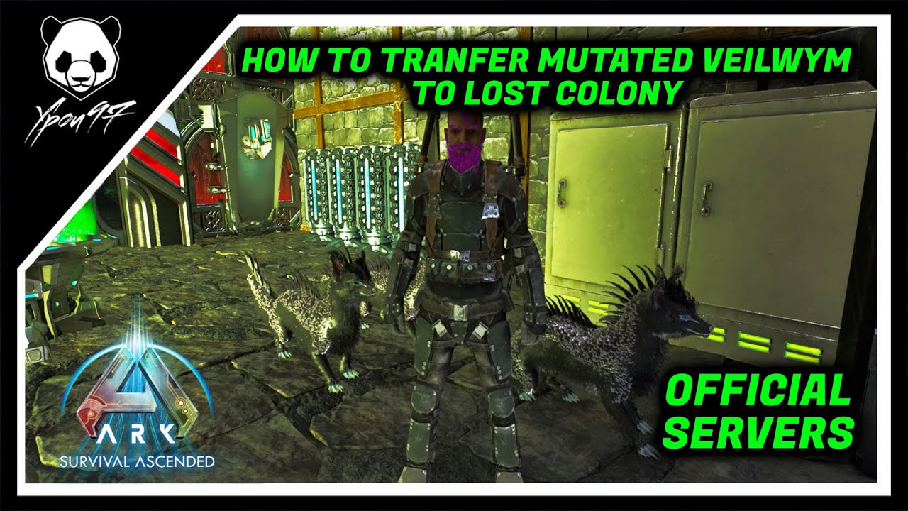 How To Tranfer Mutated Veilwyrms to Lost Colony | ARK: Survival Ascended