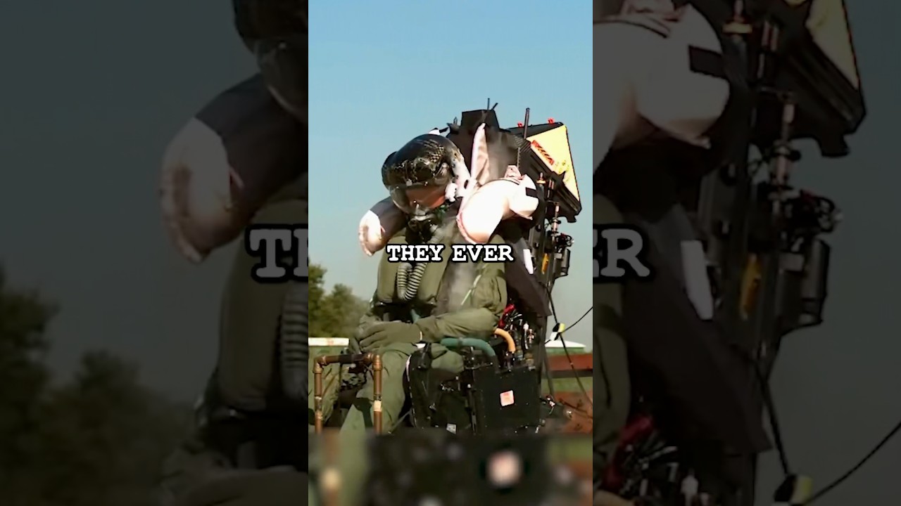 The Way Fighter Jet Pilots Practice Ejecting