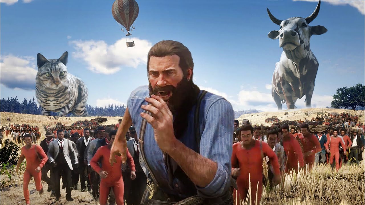 Red Dead Redemption 2: Безумный Запад с модами