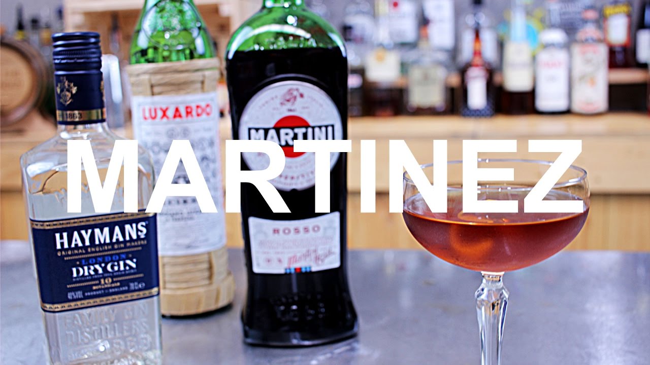 Martinez Gin Cocktail Recipe