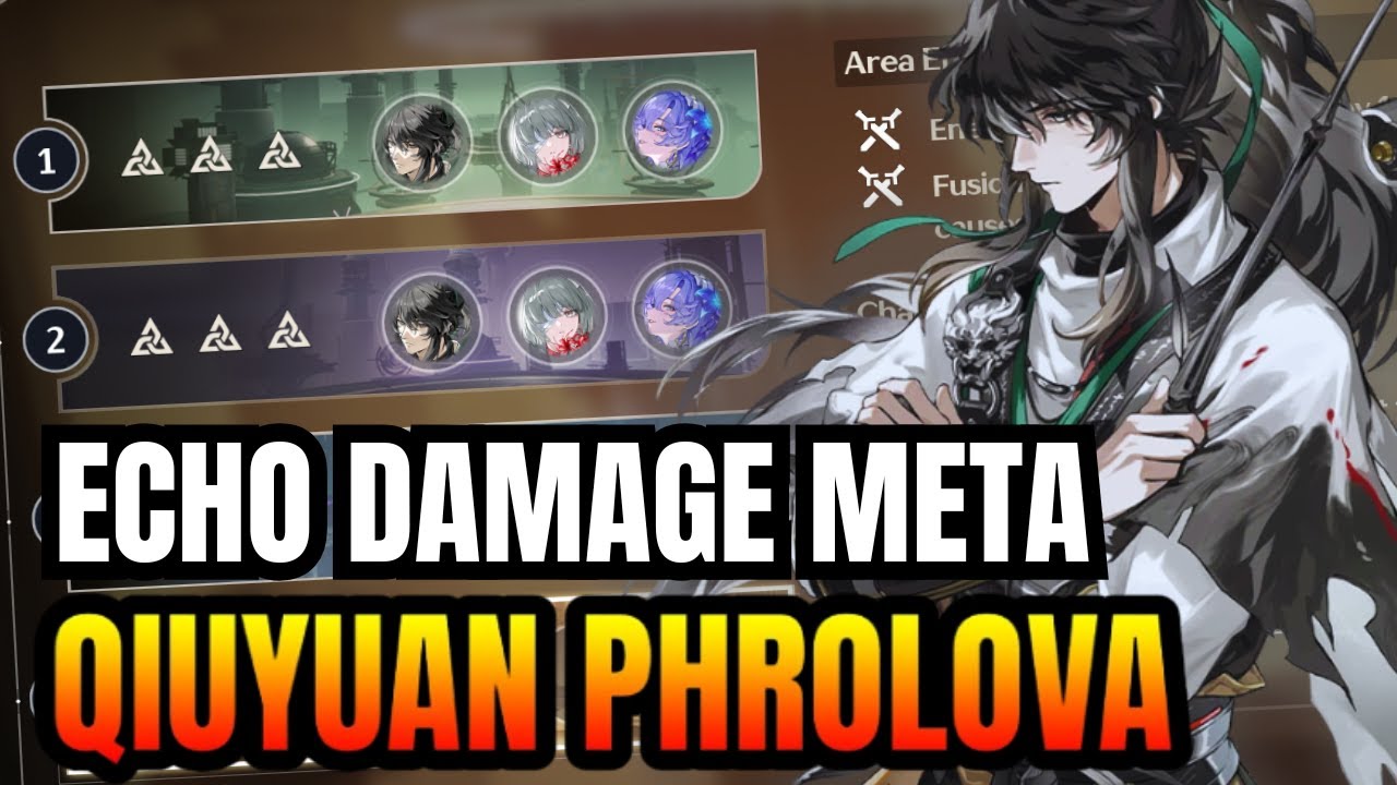 I CAN'T SEE ANYTHING! NO DAMAGE SPEED RUN S0R1 QIUYUAN PHROLOVA SHOWCASE | Wuthering Waves