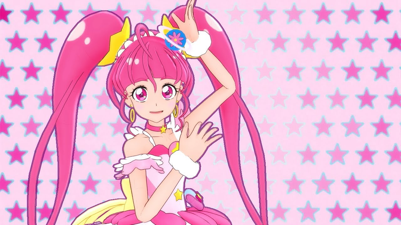 キュアスターでパペピプ☆ロマンチック　【MMD Precure　Papepipu☆Romantic motion capture WIP】