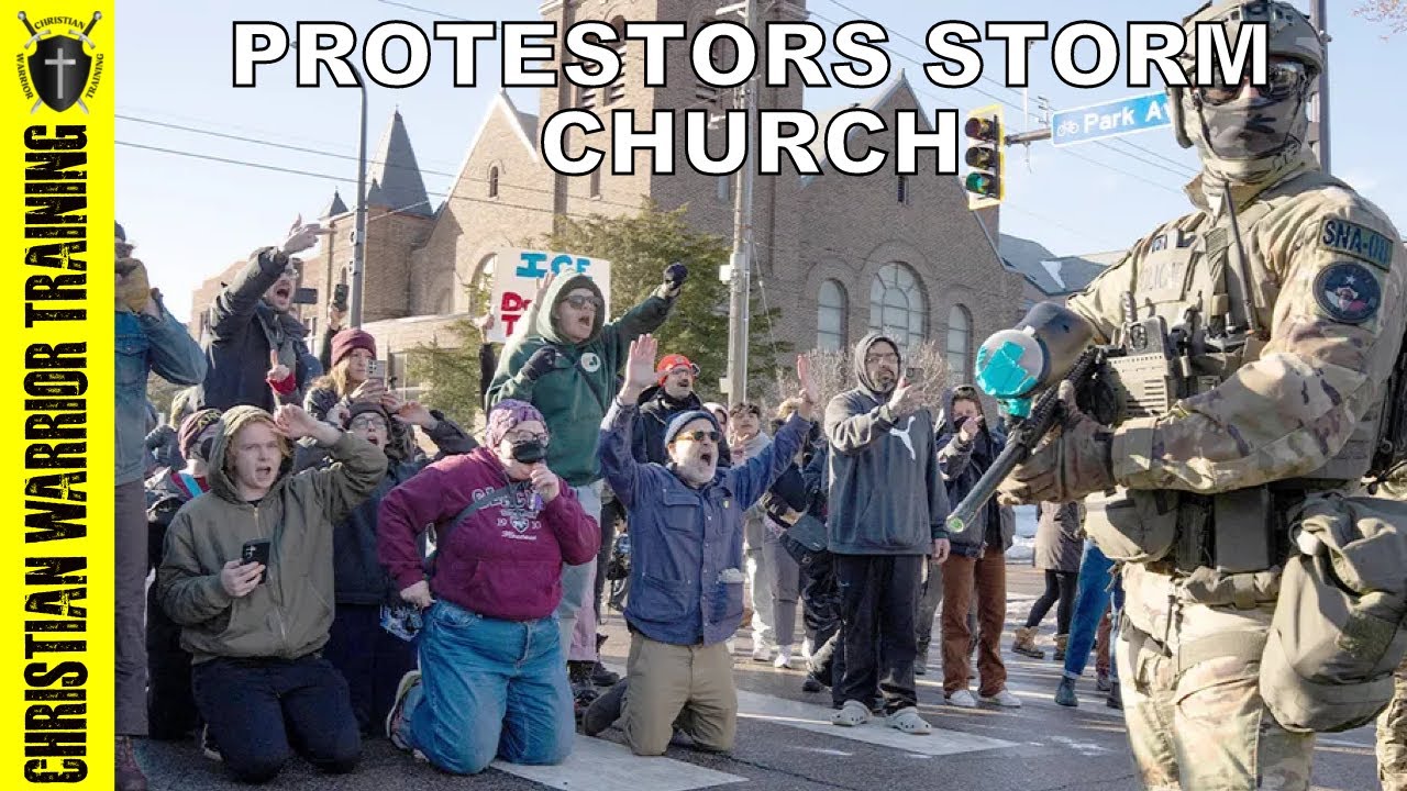 Protesters entered Cities Church in St. Paul during worship, alleging a pastor has ties to ICE