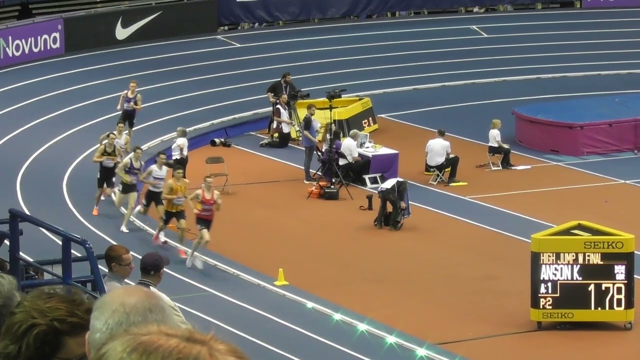 1500m men final UK Indoor Championships 15th February 2026