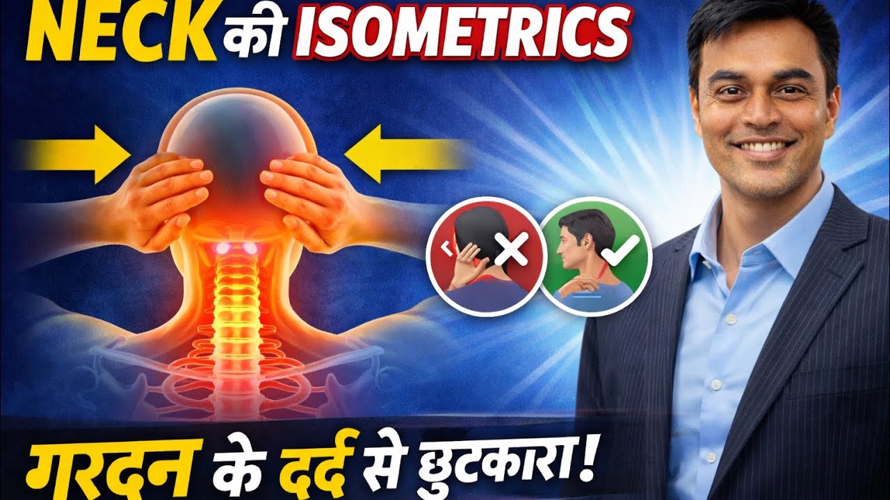 Cervical Pain Relief in 5 Minutes | गर्दन दर्द के लिए बेस्ट एक्सरसाइज