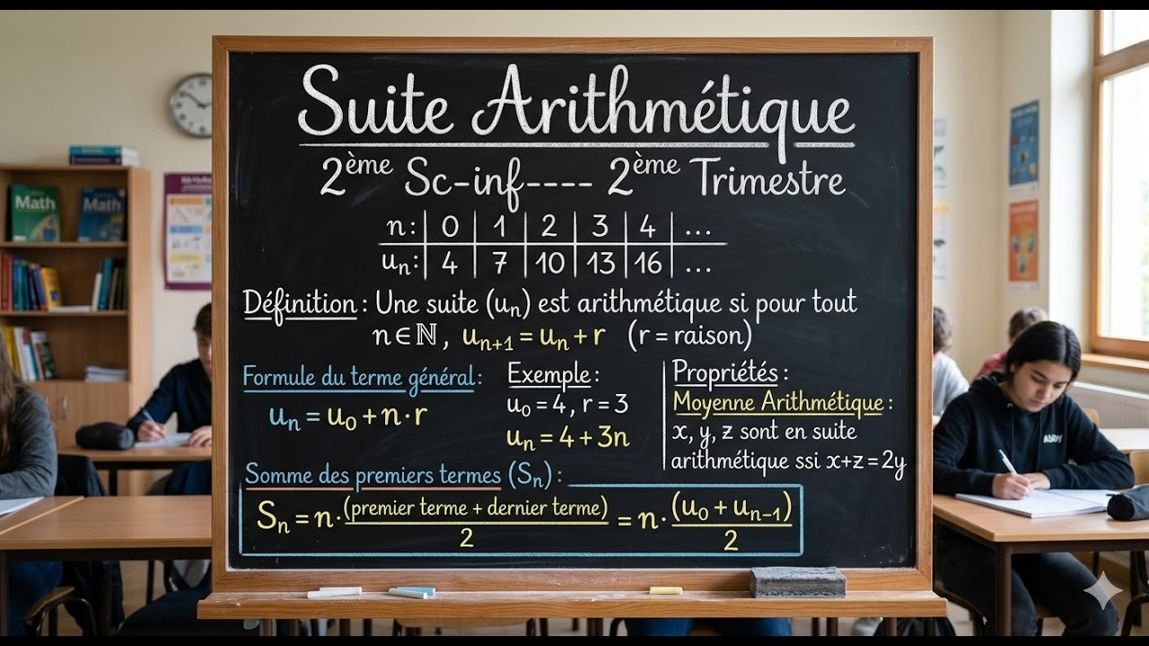 suite arithmetique 2 ème Sc-inf---- 2 ème trimestre