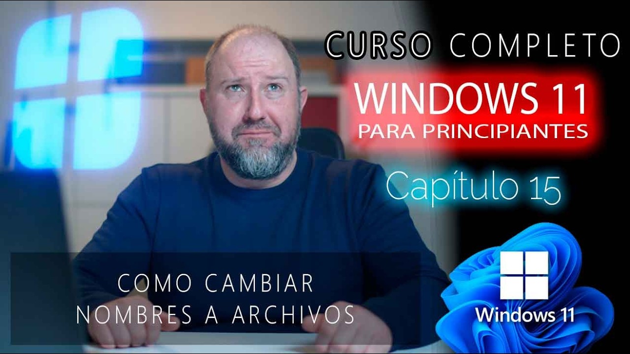 15. Curso Windows 11 principiantes ⭐ Como CAMBIAR el NOMBRE a un archivo, carpeta o acceso directo