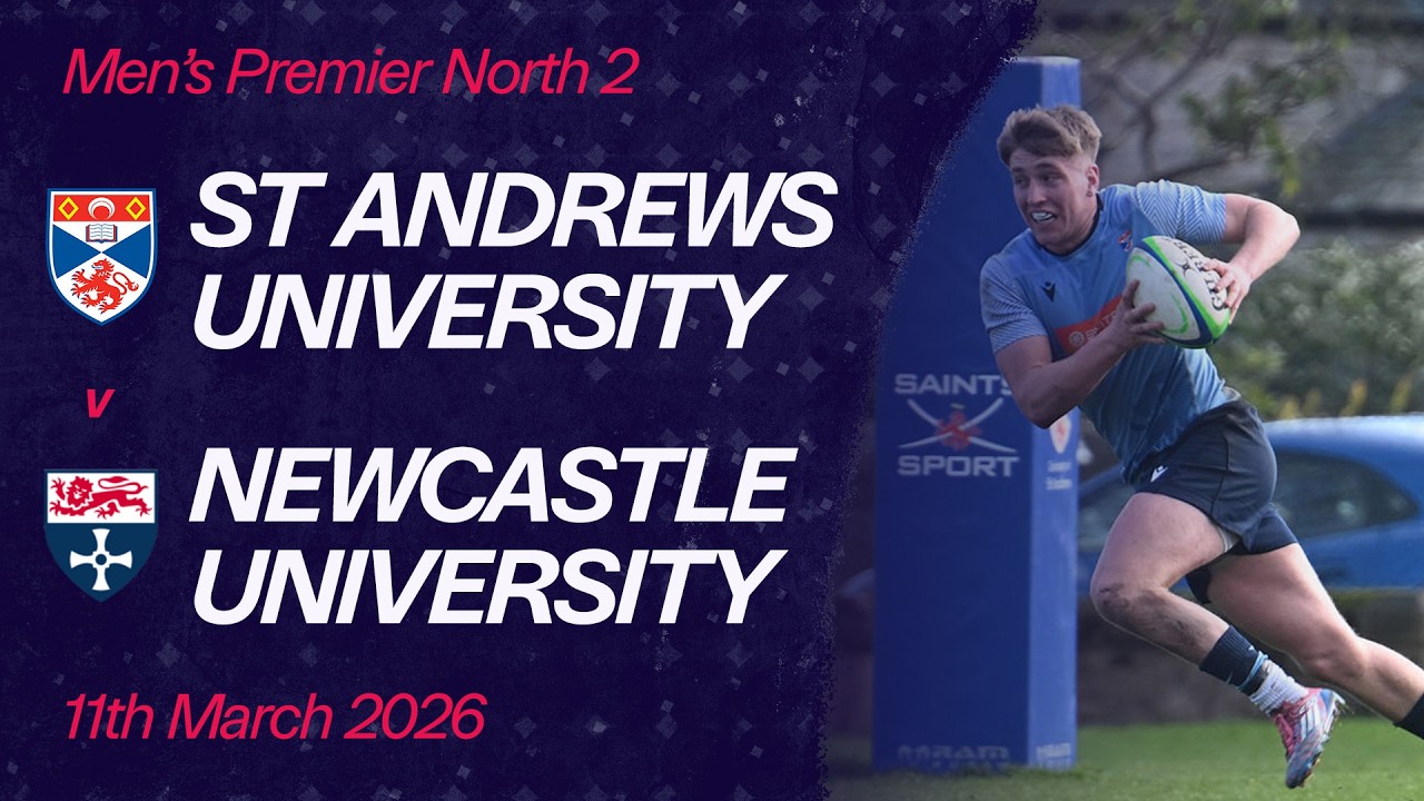 St Andrews vs. Newcastle | Men's Premier North 2 | British Universities Rugby