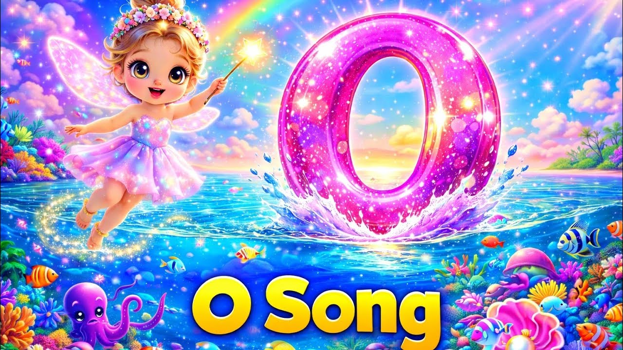 O-O-O! What’s Hiding in the Ocean?  | Letter O Song for Toddlers#cute#kidsanimation#alphabetlearning