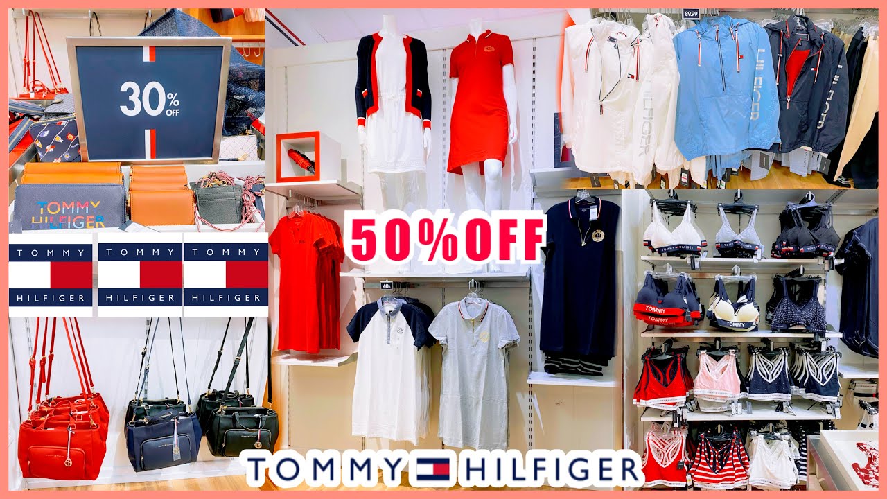 TOMMY HILFIGER OUTLET SALE UP TO 50%OFF‼️STORE WALKTHROUGH SHOP WITH ME❤️
