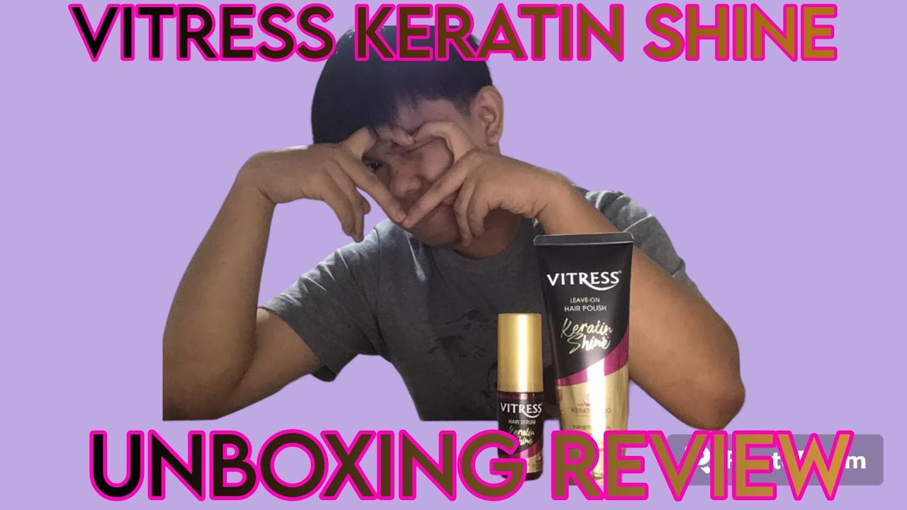 VITRESS KERATIN SHINE UNBOXING REVIEW ✨️